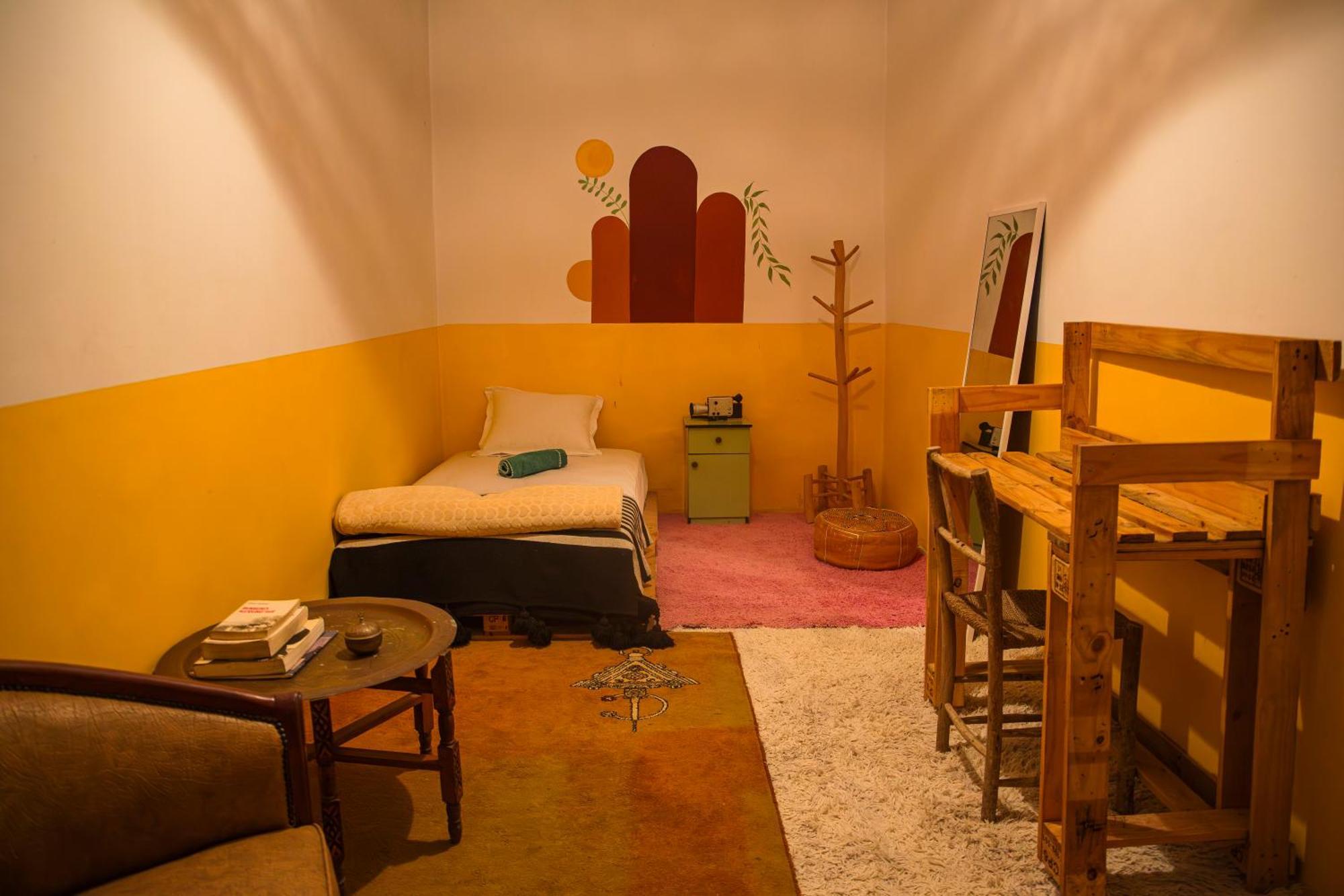 Green Guesthouse Tamraght ภายนอก รูปภาพ
